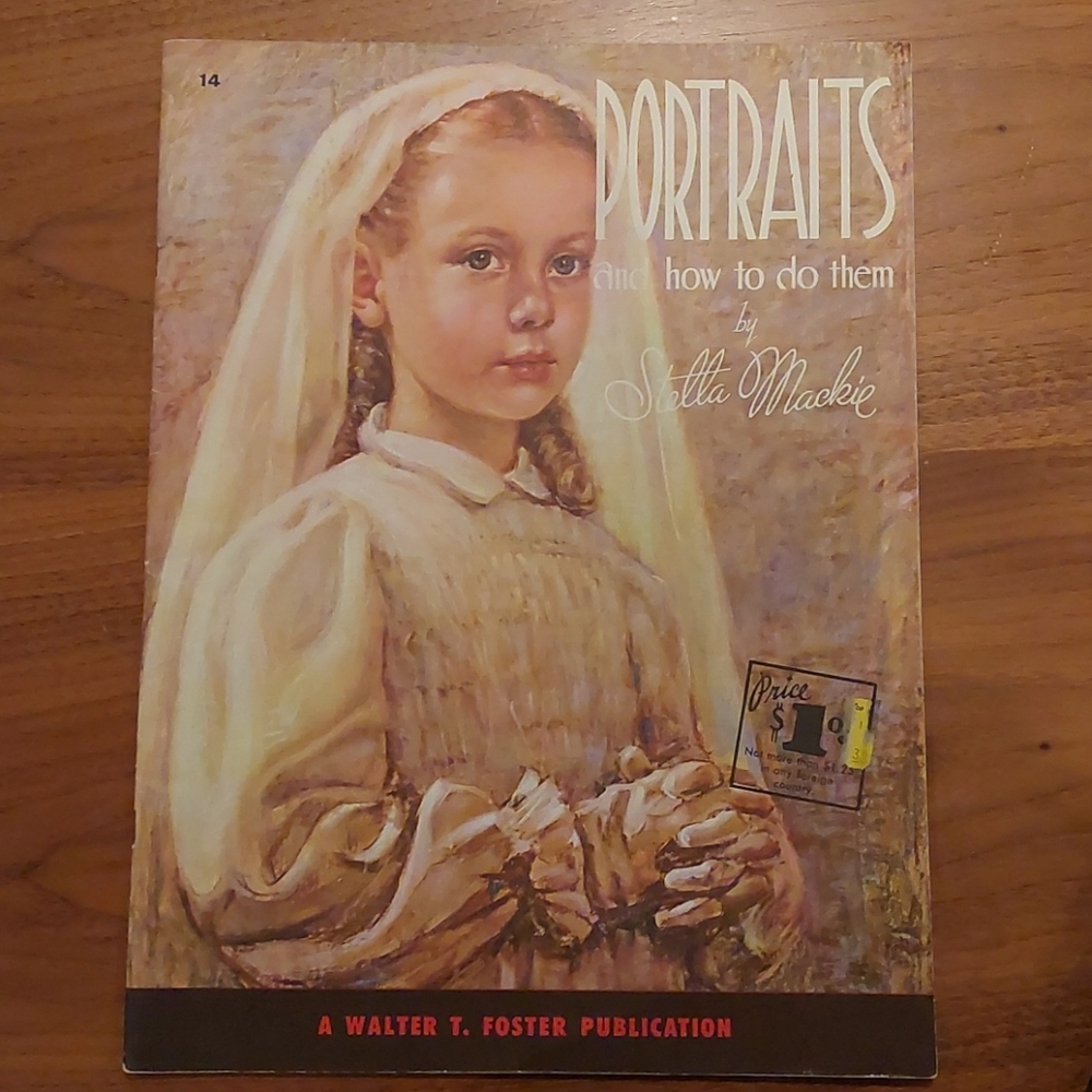 Vintage Portrait Instruction Book by S. Mackie